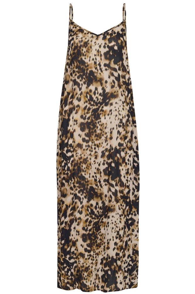 KATHORA AMBER SINGLET DRESS 10510045 LEOPARD PRINT
